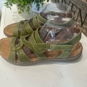 Easy Spirit Minny Casual Leather Sandals Size 10. Excellent‎ Condition!